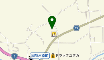 中沢クリーニング新そのべ店の地図画像