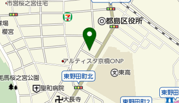 かいてきや鍼灸治療院の地図画像