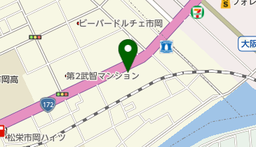 病児保育室ぴーよんルームの地図画像