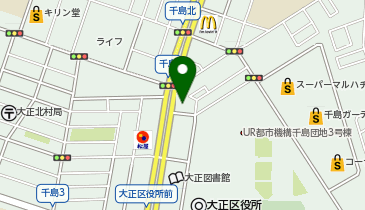 じゃんぼ総本店大正泉尾店の地図画像