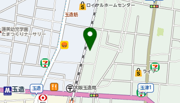大阪どうぶつ夜間急病センターの地図画像