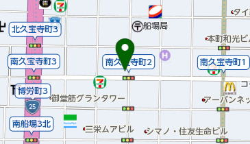 ペリカンゴルファーズベースの地図画像