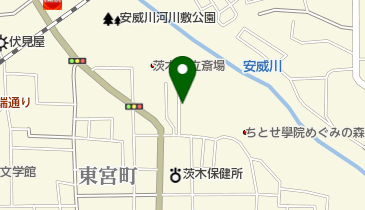 ライゼホビー茨木大住町の地図画像