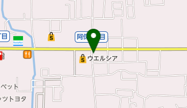 いからし整骨院の地図画像