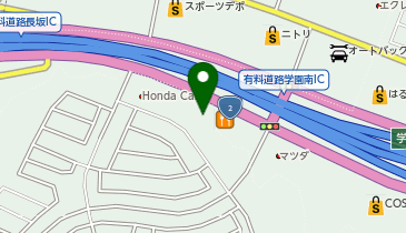 ジープ神戸の地図画像