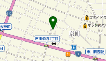 ダスキン神屋店の地図画像