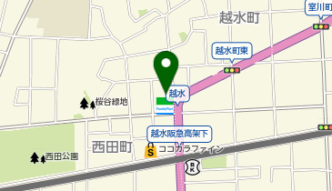 タックルベリー西宮店の地図画像