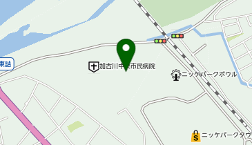 フタツカ薬局 加古川中央市民病院前の地図画像