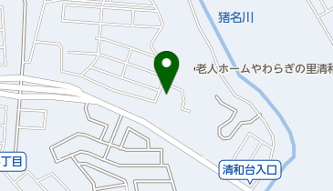 清和台住宅団地管理組合の地図画像