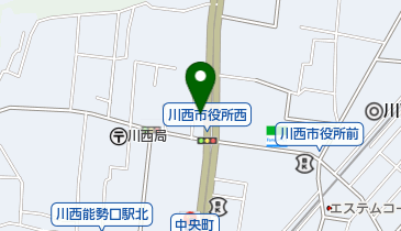 吉鳥川西栄店の地図画像