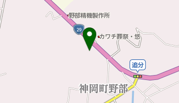 中山養鶏所直売所の地図画像