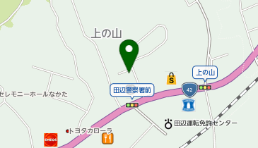 森永ミルク田辺販売所の地図画像