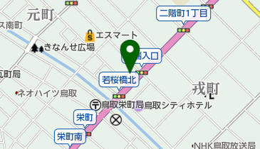 ヤマガタカメラ店の地図画像