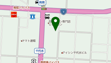 社団法人鳥取県LPガス協会の地図画像