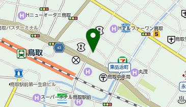 株式会社アートネイチャー 鳥取店の地図画像