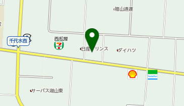 ベルセーヌ・ブライダルプラザの地図画像