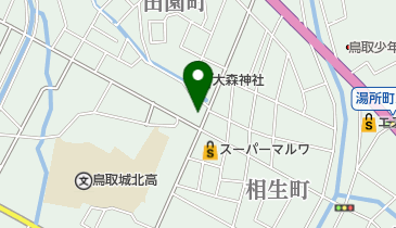 大上電気店の地図画像