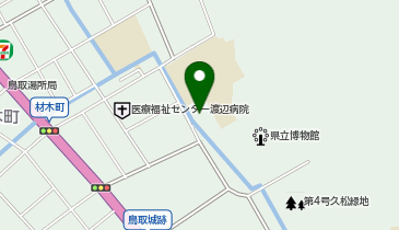 鳥取市立 久松地区公民館の地図画像