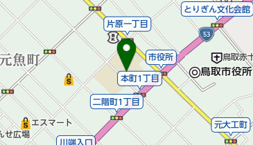 鳥取市立 遷喬地区公民館の地図画像