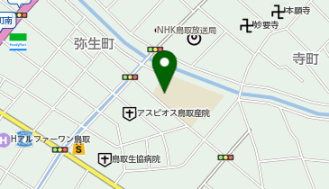 鳥取市立 日進地区公民館の地図画像