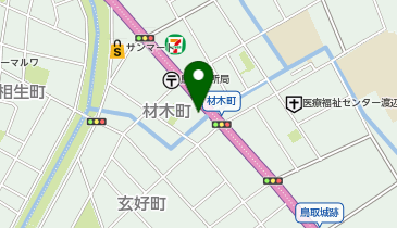 プアナニ・アロハフラ鳥取の地図画像