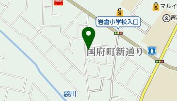 美容室私はローラの地図画像