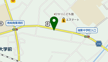 まやま釣具の地図画像