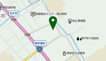 鳥取バプテスト教会の地図画像