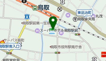 鳥取県行政書士会の地図画像