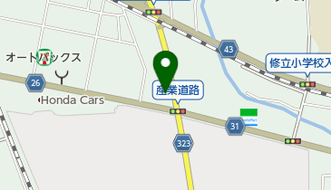 オレンジコンタクトレンズの地図画像