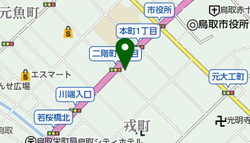 川口呉服店の地図画像