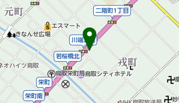 有限会社仲屋呉服店の地図画像
