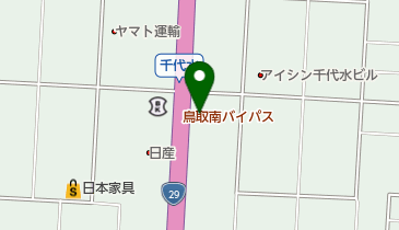 ビッグアメリカンショップ鳥取店の地図画像