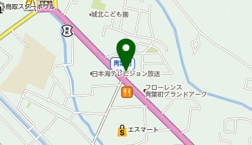 アオバサイクルの地図画像