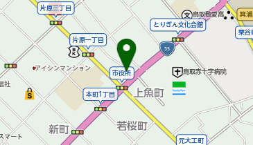 岡本自転車商会の地図画像