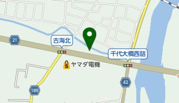 有限会社エビス自動車 古海店の地図画像