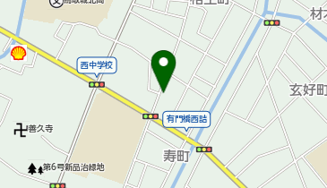 古美術芦屋の地図画像