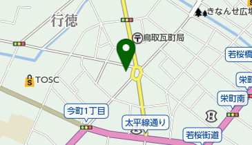 ヲサカ大正堂スポーツ用品 本店の地図画像