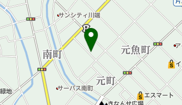 有限会社松尾花店の地図画像