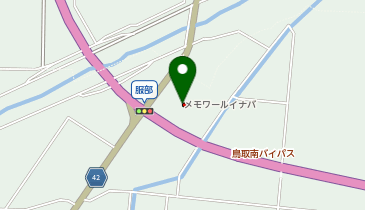 セレモニーサービス鳥取の地図画像