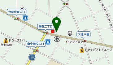 ease・hairの地図画像