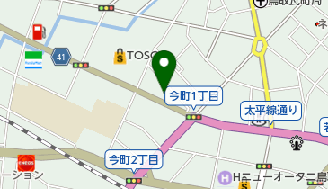 ウエムラカットショップの地図画像