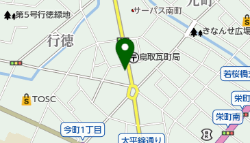 えいなま美容室の地図画像