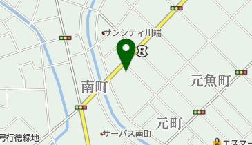 徳田美容室の地図画像