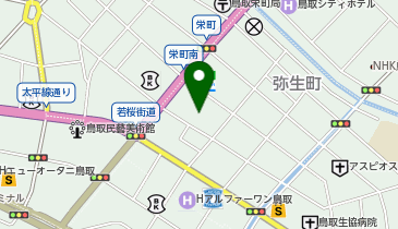 ユリ美容室の地図画像