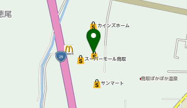 ペッツワン鳥取店の地図画像