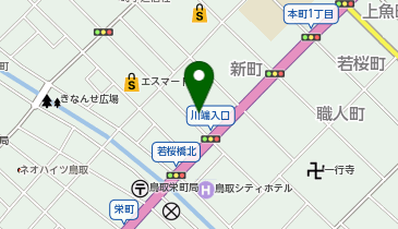 朝日生命保険相互会社 鳥取中央の地図画像