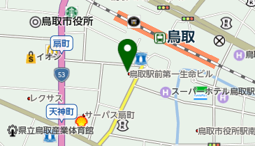 第一生命保険株式会社 鳥取支社の地図画像