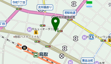 メガネショップオザキの地図画像