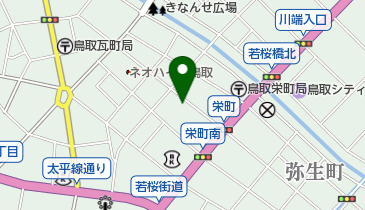 リーチ麻雀アポロ鳥取店の地図画像